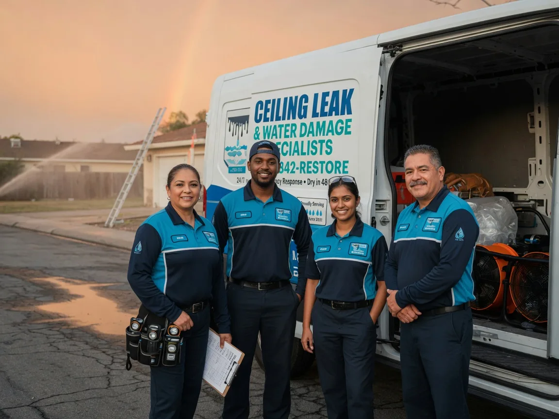 Ceiling Leak Cleanup company in Delano, MN