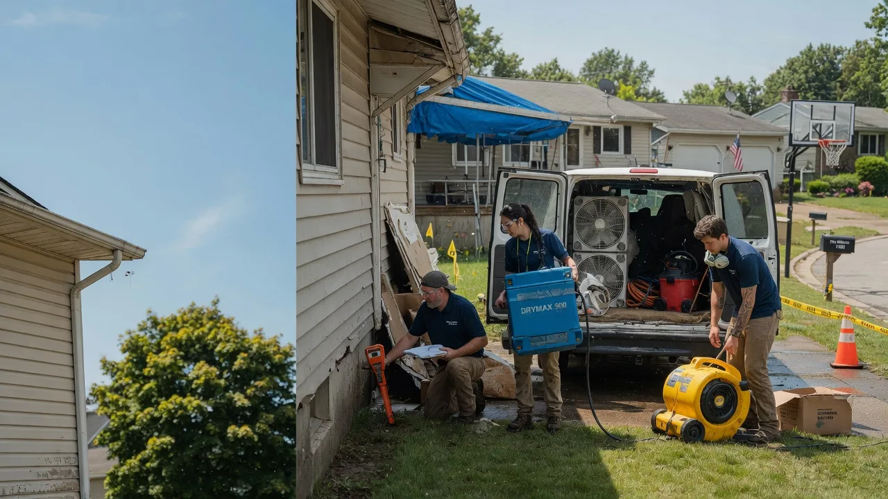 Ceiling Leak Cleanup in Delano, MN near me