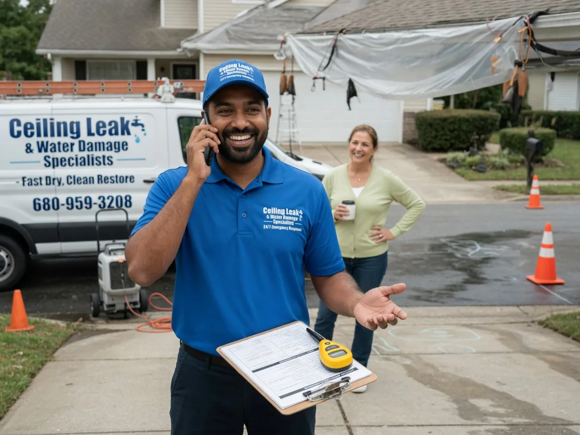 Ceiling Leak Cleanup Delano, MN FAQs